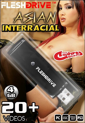 20+ Asian Interracial Videos on 4gb usb FLESHDRIVE&8482;