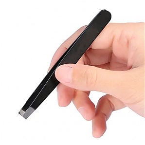 Stainless Steel Tweezers (black)