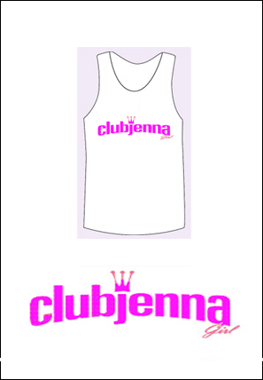 Women's White Club Jenna Purple Glitter Crown Tank (XL)