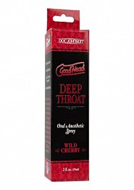 Goodhead Deep Throat Oral Anesthetic Spray Wild Cherry 2 Oz (186711.4)