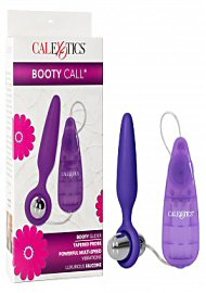 Booty Call Booty Glider Vibrating Butt Plug - Purple (189429.13)