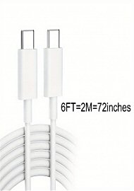 USB-C to USB-C Cable - 6 Feet