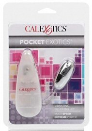 Pocket Exotics Silver Bullet Multispeed 2.1 Inch Silver (44252.10)